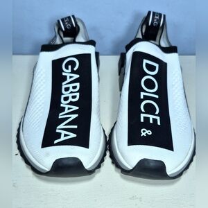 Dolce & Gabbana Sorrento Logo Slip-ins, size 36 (size 5.5 - 6 US)